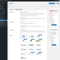 Page screenshot: GoSMTP
