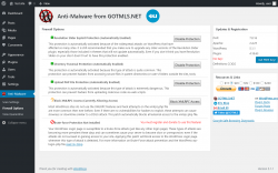 Page screenshot: Anti-Malware &rarr; Firewall Options