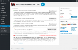 Page screenshot: Anti-Malware &rarr; Firewall Options