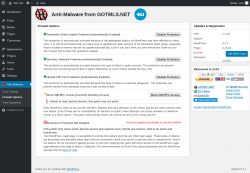 Page screenshot: Anti-Malware &rarr; Firewall Options