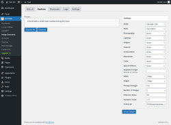 Page screenshot: AI Power → Image Generator → 
                        Replicate                    