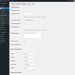 Page screenshot: AI Power → Image Generator → 
                        Settings                    