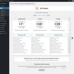 Page screenshot: AIP → Upgrade  ➤