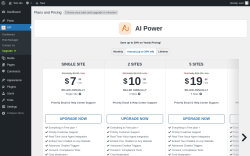 Page screenshot: AIP → Upgrade  ➤