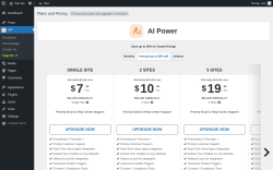 Page screenshot: AIP → Upgrade  ➤
