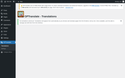 Page screenshot: GPTranslate