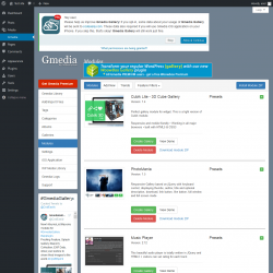 Page screenshot: Gmedia → Modules