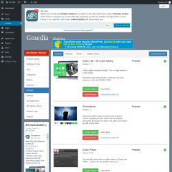 Page screenshot: Gmedia → Modules
