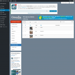 Page screenshot: Gmedia → WP Media Library