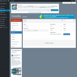 Page screenshot: Gmedia → Albums