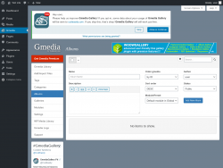 Page screenshot: Gmedia → Albums