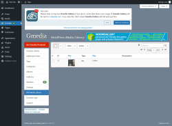 Page screenshot: Gmedia → WP Media Library
