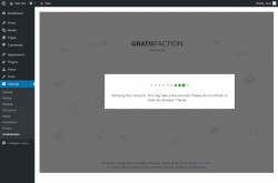 Page screenshot: Settings → Gratisfaction