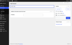 Page screenshot: Brands &rarr; Add brand