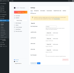Page screenshot: GreenShift &rarr; Settings