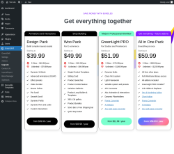 Page screenshot: GreenShift &rarr; Upgrade