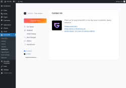 Page screenshot: GreenShift &rarr; Contact Us