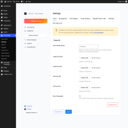 Page screenshot: GreenShift &rarr; Settings