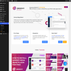 Page screenshot: Welcome &lsaquo; Test site &mdash; WordPress