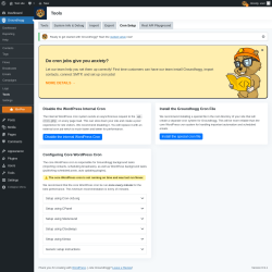 Page screenshot: Groundhogg &rarr; Tools &rarr; Cron Setup