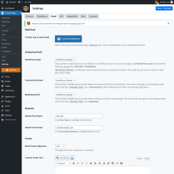 Page screenshot: Groundhogg &rarr; Settings &rarr; Email