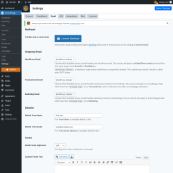 Page screenshot: Groundhogg → Settings → Email