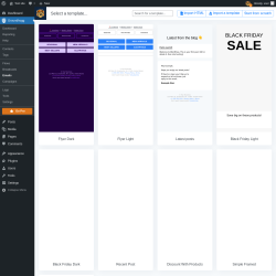 Page screenshot: Groundhogg → Broadcasts