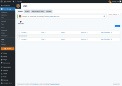 Page screenshot: Groundhogg → Logs