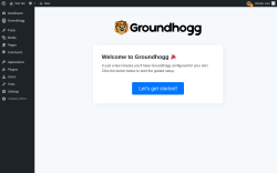 Page screenshot: Guided Setup ‹ Test site — WordPress