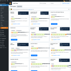 Page screenshot: Groundhogg → Flows