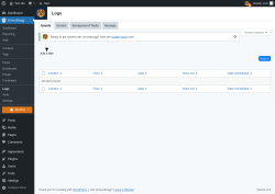 Page screenshot: Groundhogg &rarr; Logs