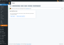 Page screenshot: Groundhogg &rarr; Tools