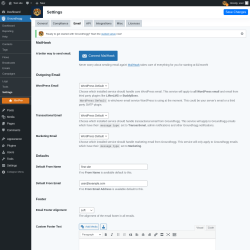 Page screenshot: Groundhogg &rarr; Settings &rarr; Email