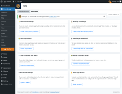 Page screenshot: Groundhogg &rarr; Help &rarr; Basic Help