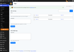 Page screenshot: Groundhogg &rarr; Tags