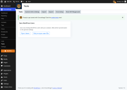 Page screenshot: Groundhogg &rarr; Tools