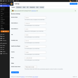 Page screenshot: Groundhogg &rarr; Settings
