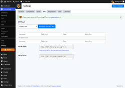 Page screenshot: Groundhogg &rarr; Settings &rarr; API