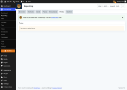 Page screenshot: Groundhogg &rarr; Reporting &rarr; Forms