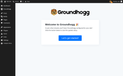 Page screenshot: Guided Setup &lsaquo; Test site &mdash; WordPress