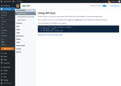 Page screenshot: Groundhogg &rarr; Tools &rarr; Rest API Playground