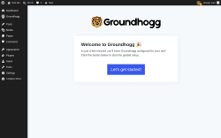 Page screenshot: Groundhogg