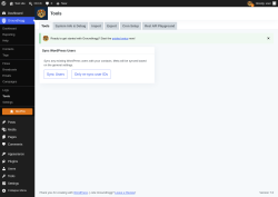 Page screenshot: Groundhogg &rarr; Tools
