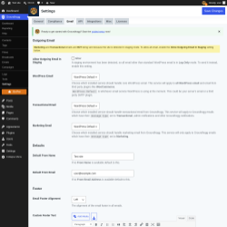Page screenshot: Groundhogg &rarr; Settings &rarr; Email