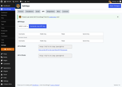 Page screenshot: Groundhogg &rarr; Settings &rarr; API