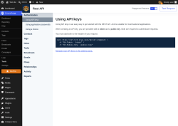 Page screenshot: Groundhogg &rarr; Tools &rarr; Rest API Playground