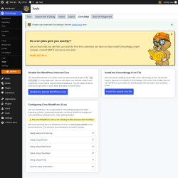 Page screenshot: Groundhogg &rarr; Tools &rarr; Cron Setup