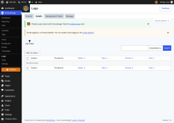 Page screenshot: Groundhogg &rarr; Logs &rarr; Emails