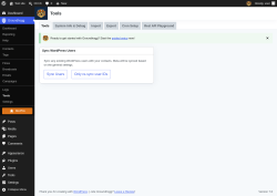 Page screenshot: Groundhogg &rarr; Tools