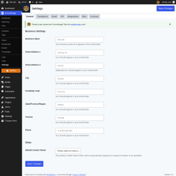 Page screenshot: Groundhogg &rarr; Settings